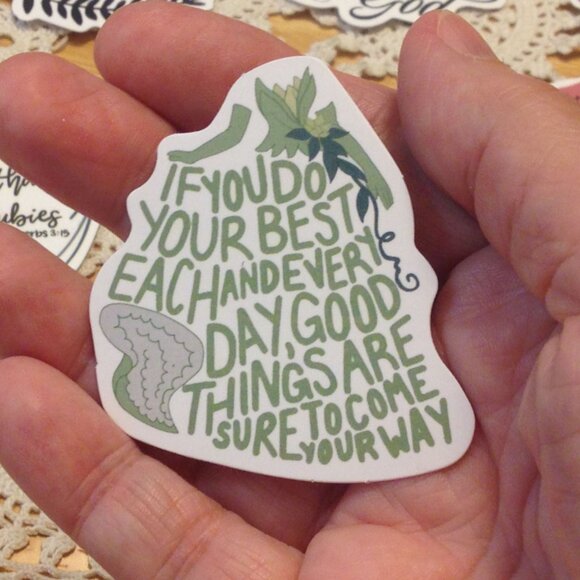 Bible Quotes and Christian Inspiration Stickers Bundle - Picture 6 of 7